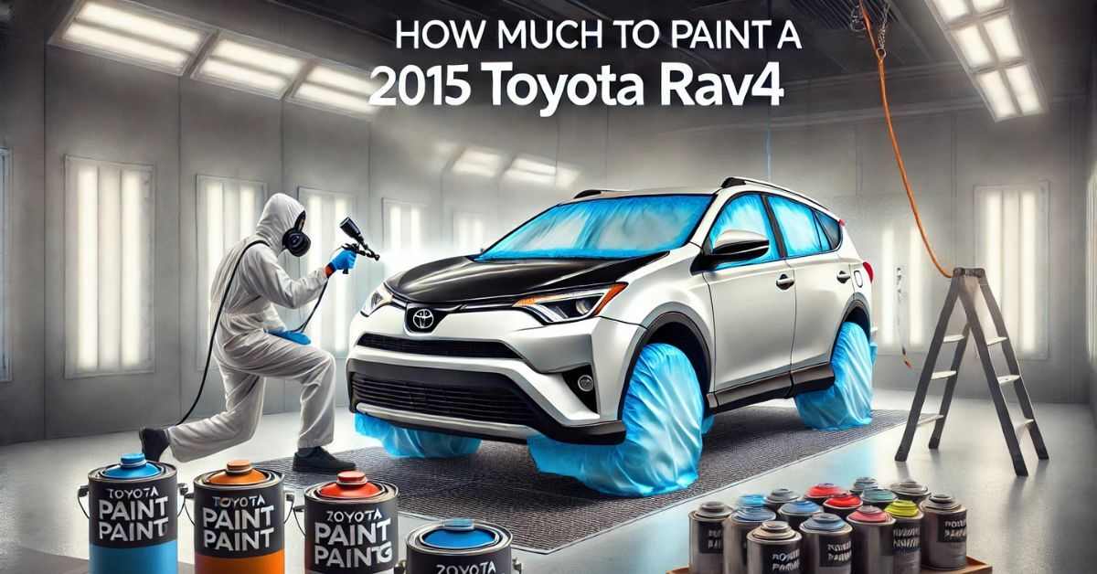 How Much To Paint A 2015 Toyota Rav4​