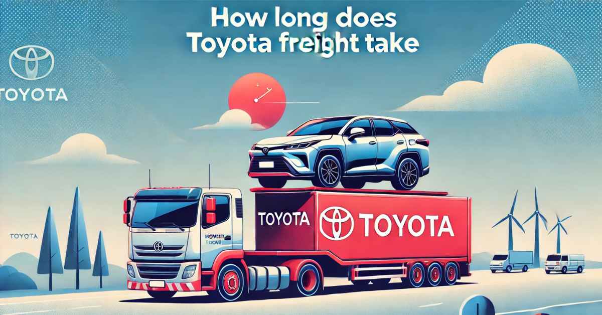 How Long Does Toyota Freight Take