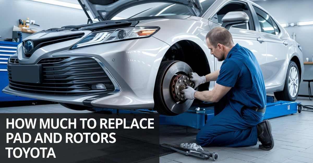 How Much To Replace Pad And Rotors Toyota