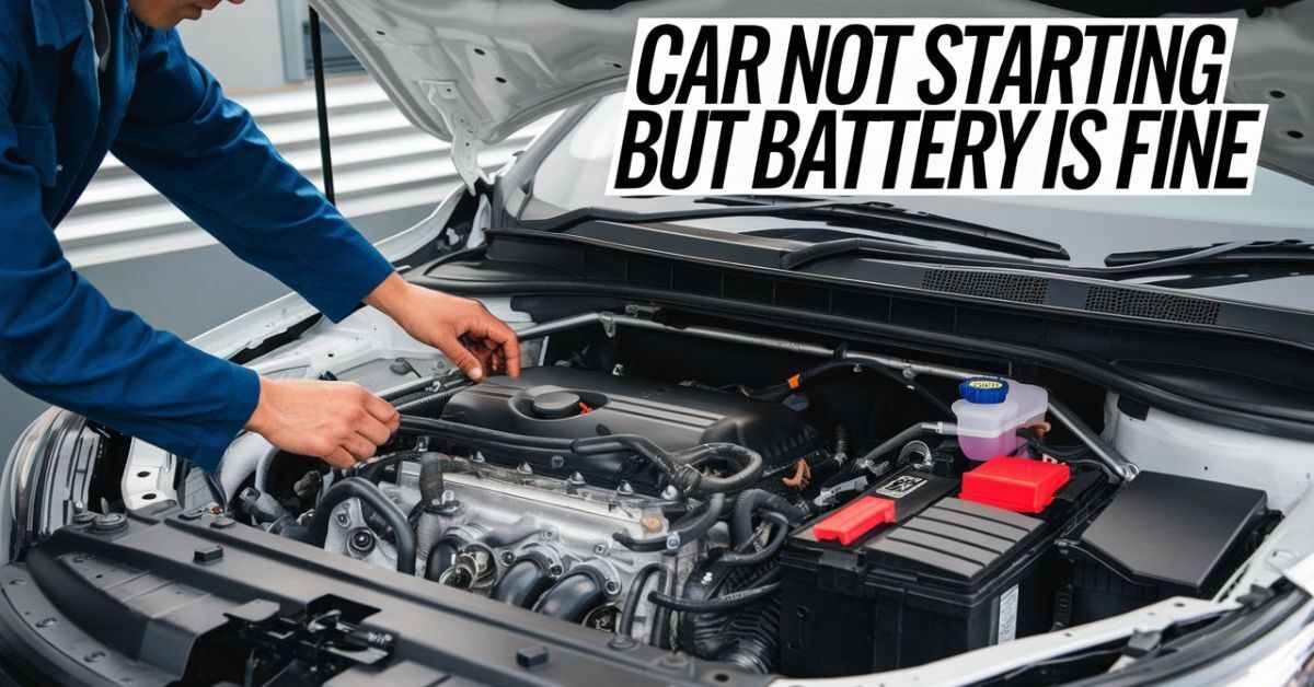 Car Not Starting But Battery Is Fine