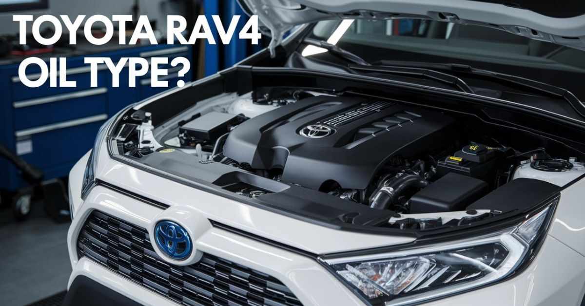 Toyota Rav4 Oil Type​