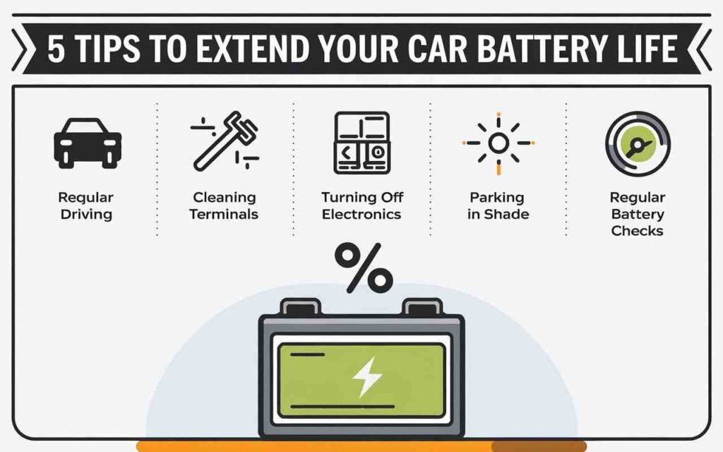 Tips To Extend Car Battery Life